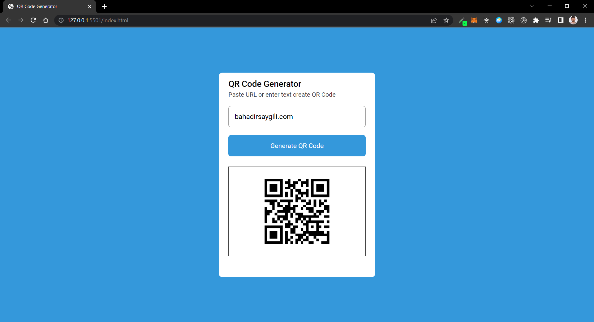 QR Code Generator